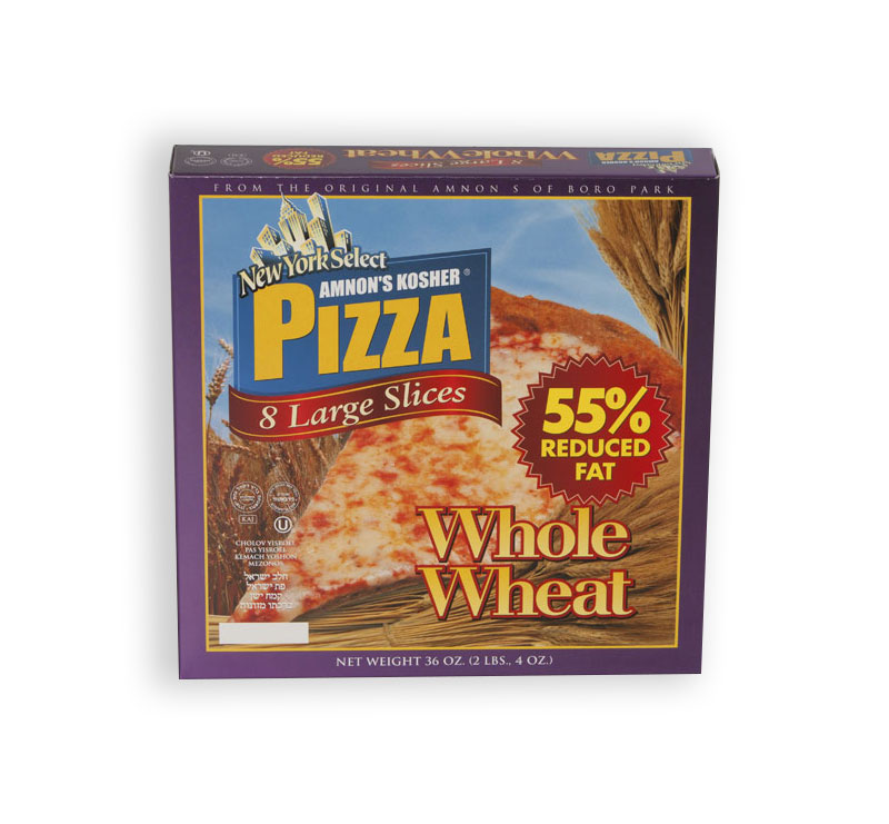 Amnons Reduced Fat Whole Wheat Pizza